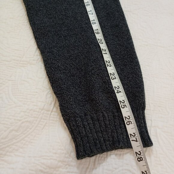 Chaps Men's Gray 100% Cotton 1/4 Button Sweater Size Extra Large - Picture 12 of 16